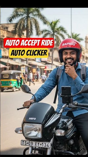 How to auto accept ride using auto clicker #rapido #rapidocaptain #uber #ola