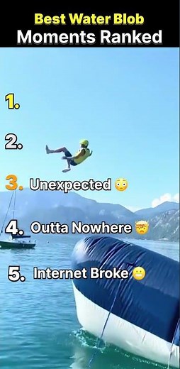 This Water Blob Launch Was Brutal 😂