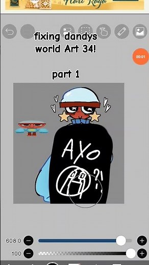 fixing dandy's world Art 34 part 1! (New vid)