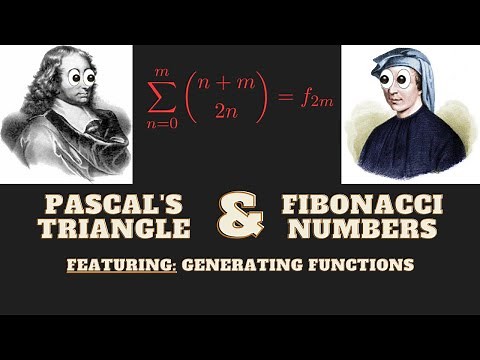 Pascal's Triangle, Fibonacci Numbers, and Generating Functions