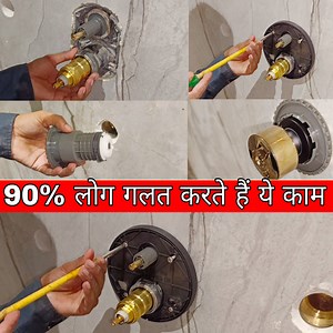 Delta thermostat diverter & body jet upper body installation | Dr Plumber