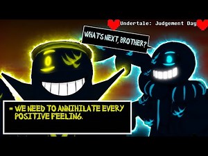 Undertale: Judgement day Nightmare Sans and ShatteredDream Sans Gameplay