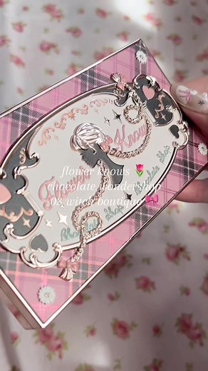 Flower Knows Chocolate Wonder-Shop Unboxing and Makeup Review