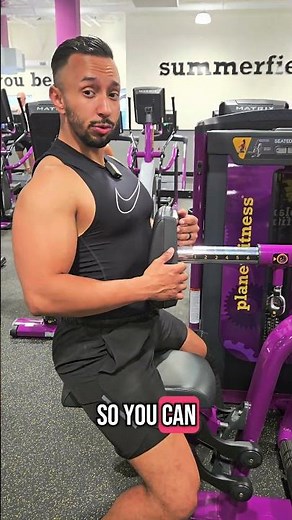 How to Adust Rowing Machine at planet fitness #fitness