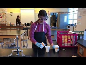 Heat of Neutralization Lab Video - Chemistry