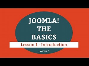 Joomla 3 Tutorial - Lesson 01 - Introduction
