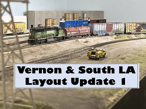 Layout Update - Large modern switching layout HO scale based in the LA area.