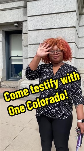 Wondering what it’s really like to testify? 🤔 Come with us to testify at the capitol to learn all of our handy tips for successfully sharing your story and impacting Colorado policy. We hope to see you there! 💜 #weareoneco #civicengagement #testify #queertiktok #politics