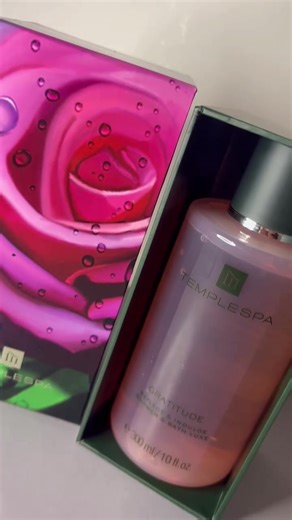 This smells amazing!!! TEMPLESPA luxurious shower and bath Luxe