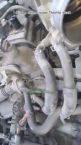 Throttle body stuck. Nissan altima. #nissan #@stevoautohelp