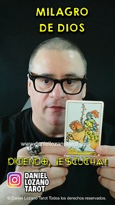 28K views · 2.1K reactions | ✨ Milagro de dios! #tarot #daniellozanotarot #tarotista | Daniel Lozano Tarot | Facebook