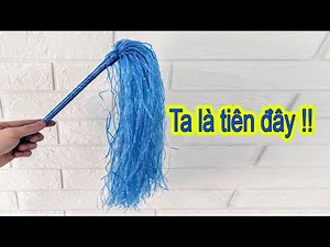 LÀM CÂY TIÊN ÔNG (CÂY PHẤT TRẦN) - MÓN ĐỒ CHƠI THẦN TIÊN CỦA TRẺ EM 8X,9X NGÀY XƯA