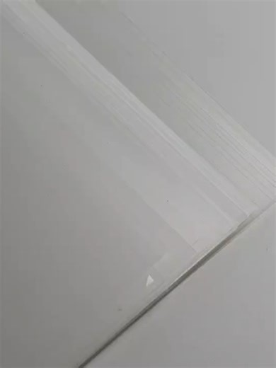 Transparent folder cover protective polypropylene sheets