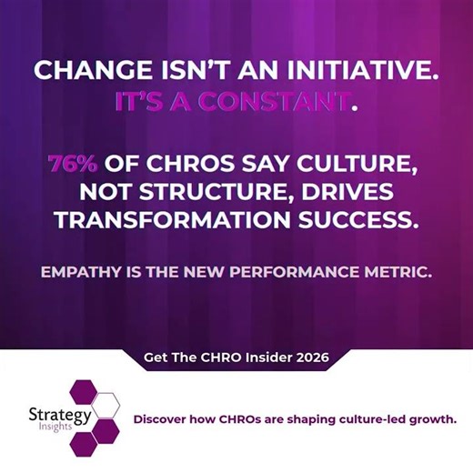 Culture is no longer an outcome. It is the operating system of the organisation.