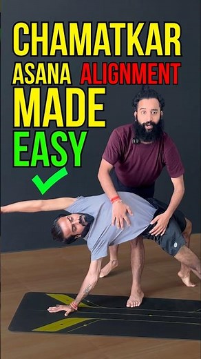 Chamatkarasana Alignment Made Easy | Wild Thing Pose Step-by-Step Guide