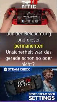 Steam Check : The 18th Attic – Steam Deck Check (Preis, Status, Settings)