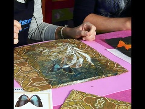 Cómo componer un cuadro con técnicas mixtas