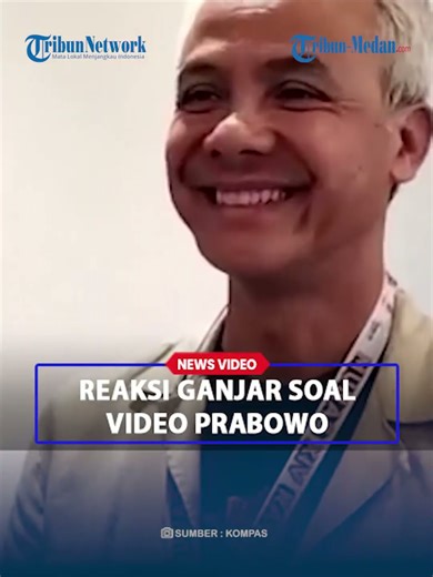 TERSOROT! Reaksi Ganjar Soal Heboh Video Prabowo Dukung Ahmad Luthfi, : Harusnya Ambil Cuti