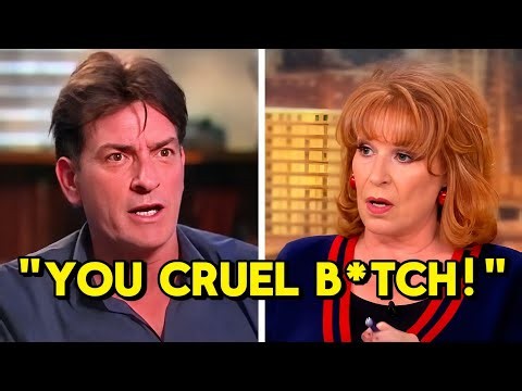 Charlie Sheen Makes Joy Behar QUIT LIVE On The View After Humiliating Argument