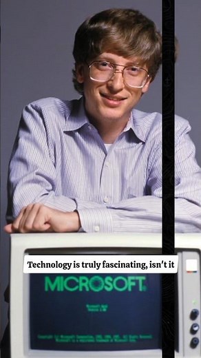 Did You Know? Bill Gates wrote his first computer program at the age of 13.. #trends #reels #status