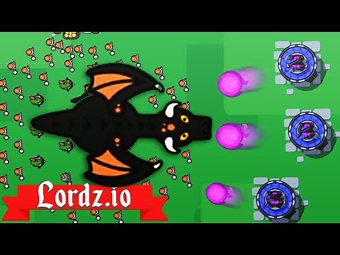 NEW MAGE TOWERS DESTROY DRAGON ARMY! - Lordz.io Gameplay