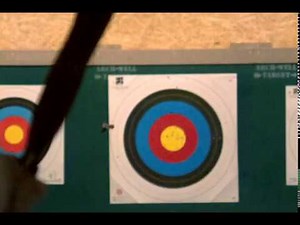 Archery – Longbow – Arrow Flight (slow motion)