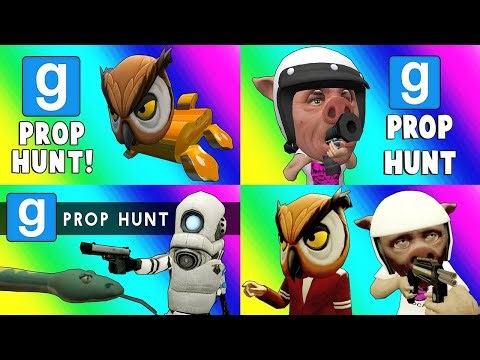 VanossGaming 1 Hour 8 Minute Prop Hunt Best Funny Moments