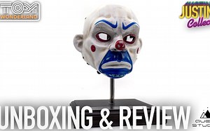 Queen Studios 小丑面具 黑暗骑士 银行劫匪丨Joker Bank Robber Mask The Dark Knight