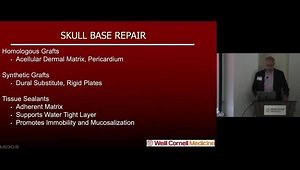 Endonasal Repair of CSF Leaks