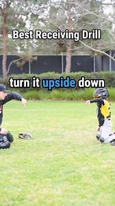 21K views · 514 reactions | Best receiving drill for catchers. This helps you stay down so you can catch the ball back up to the zone on the low pitch. If we come up too early, we’ll “bounce” when we go back down | Catching Made Simple | Facebook