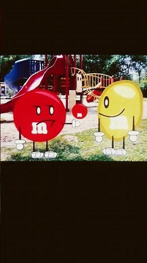 m&ms ice cream treats commercial in bfdi style #shorts #mms #bfdi