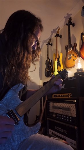 TIME but it's fretless. I'm totally in love with the sound and the expressive possibilities of this Rubato Guitars fretless. I should probably learn to play it properly WITH frets first! | Leon Todd