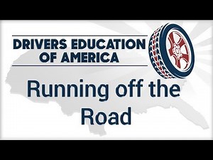 Running off the Road - Online Texas Adult Driving Course Video Lecture | Drivers Education of America: Overview - Personal Skills