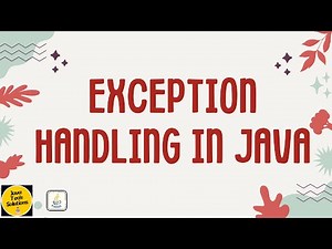 💻 Exception Handling in Java | Types of Exception | Exception Hierarchy | Error Handling | Core Java