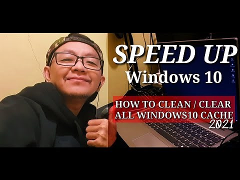 HOW TO CLEAN / CLEAR ALL CACHE IN WINDOWS 10 TO IMPROVE PERFORMANCE AND SPEED UP ANY PC | CHUTEE EB