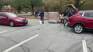 Mobile Pantry food distribution for Georgia residents at the Civic Center. | Feeding the Valley Food Bank
