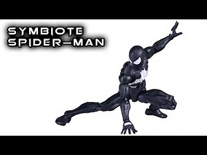 Marvel Legends SYMBIOTE SPIDER-MAN RETRO Black Suit Action Figure Review