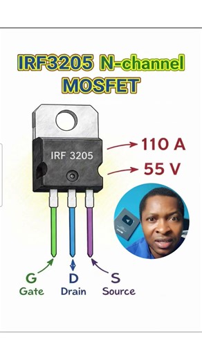⚡ IRF3205 : Le MOSFET Ultra-Puissant pour vos Projets Électroniques ! 🚀