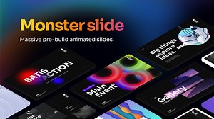 Videohive Monster Slide Animated Text Multipurpose Video Display After Effect Template - 44773770 AEdownload.com