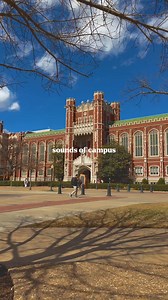 Sights and sounds of campus. 😌 | The University of Oklahoma