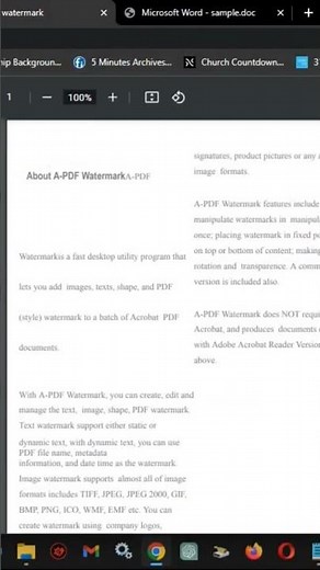How to Remove Watermarks From PDFs