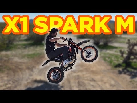 Qronge X1 Spark M Electric Mini Dirt Bike: Compact Size, 60V Punch!