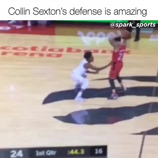 Colin Sexton's Energy on Defense in Basketball Highlights