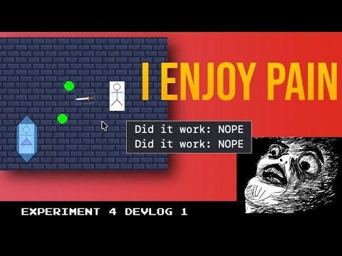 I'm making a Roguelite RPG… Because I Enjoy Pain | Experiment 4 Devlog 1