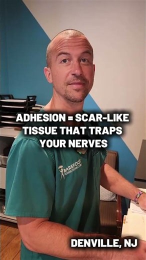 This Adhesion Almost Went Undiagnosed #adhesionrelease #nervepain #shorts