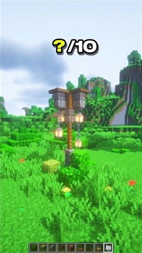 How to Make a Forest Lamp in Minecraft – Decoration | CupSapling #minecraft #shorts #easy