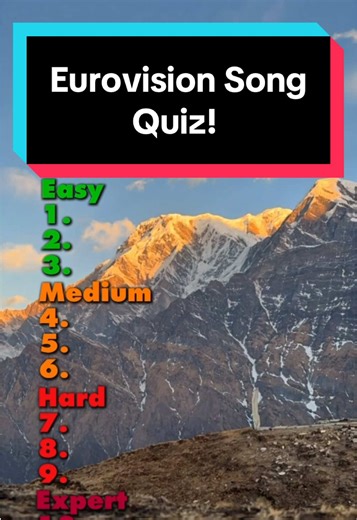 Eurovision Song Quiz: Test Your Song Knowledge!