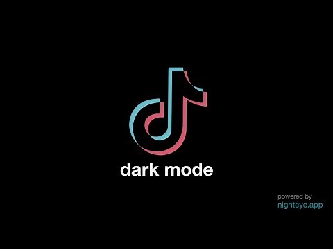 How to enable dark mode on TikTok - Web version