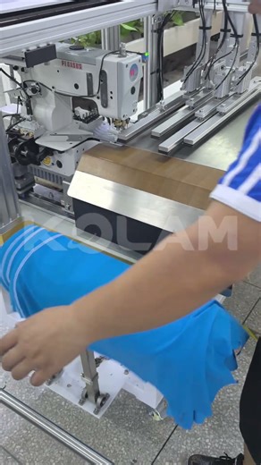 Revolutionize Hemming: The KL-530-2 Automatic Platform-type Bottom Hem / Cuff Coverstitch Machine