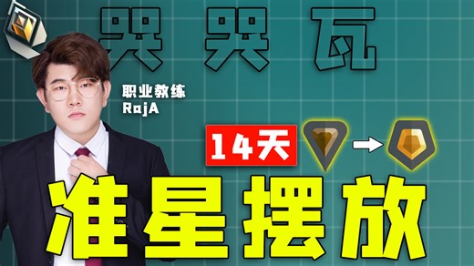 一个视频教会你准星摆放！